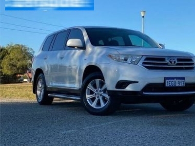 2013 Toyota Kluger Altitude (4X4) 7 Seat Automatic