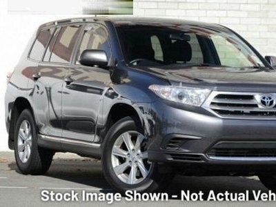 2013 Toyota Kluger KX-R (fwd) 5 Seat Automatic