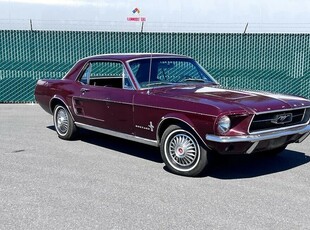 1967 ford mustang 3 sp automatic 2d coupe