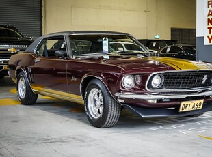 1969 ford mustang grande automatic coupe