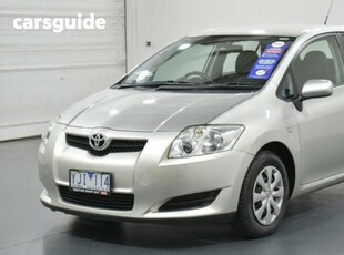 2009 Toyota Corolla Ascent ZRE152R MY09