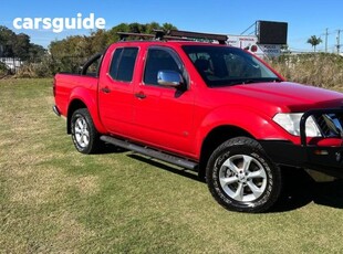 2012 Nissan Navara ST-X 550 (4X4) D40 MY12