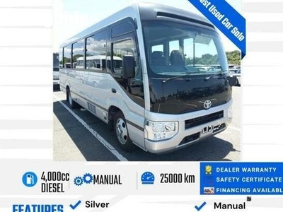 2017 Toyota Coaster UNFITTED MOTORHOME