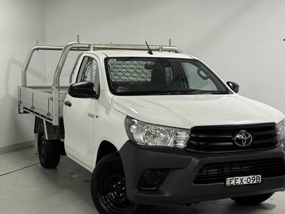 2019 Toyota Hilux Workmate Cab Chassis Single Cab