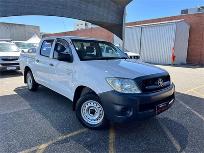 2011 Toyota Hilux DUAL CAB P/UP WORKMATE TGN16R MY11 UPGRADE
