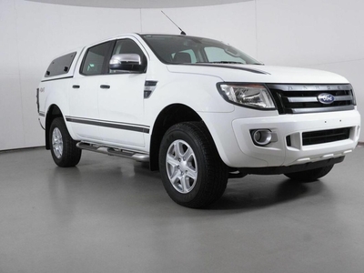 2013 Ford Ranger XLT PX Manual 4x4 Double Cab