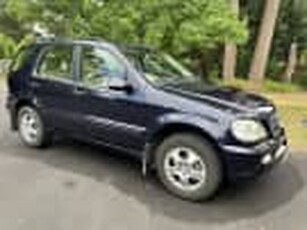 2004 MERCEDES-BENZ ML 350 (4x4) 5 SP AUTOMATIC TIPSHIFT 4D WAGON