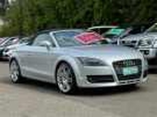 2009 Audi TT 8J 2.0 TFSI Quattro Silver 6 Speed Direct Shift Roadster