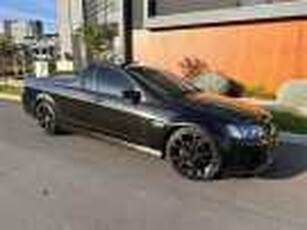 2009 Holden Commodore VE MY09.5 SV6 Black 6 Speed Manual Utility