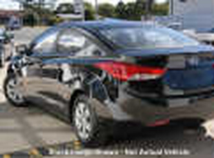 2011 Hyundai Elantra MD Active Black 6 Speed Sports Automatic Sedan