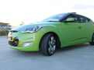 2012 Hyundai Veloster FS2 + Coupe D-CT Green Apple 6 Speed Sports Automatic Dual Clutch Hatchback