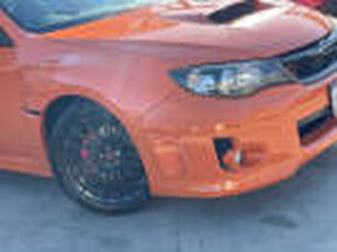 2012 Subaru Impreza G3 MY13 WRX Club Spec AWD Orange 5 Speed Manual Sedan