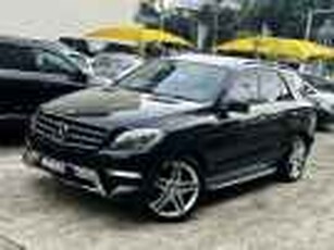 2013 Mercedes-Benz ML 166 350CDI BLUETEC 4X4 Black 7 Speed Automatic Wagon