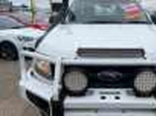 2014 Ford Ranger PX XL 3.2 (4x4) White 6 Speed Manual Super Cab Chassis