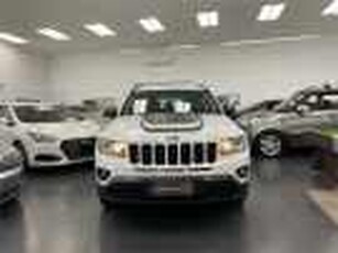 2014 Jeep Compass MK MY14 Blackhawk White Continuous Variable Wagon
