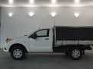 2014 Mazda BT-50 UP0YF1 XT White 6 Speed Manual Cab Chassis
