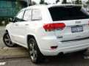 2015 Jeep Grand Cherokee WK MY15 Overland White 8 Speed Sports Automatic Wagon