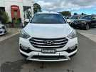 2017 Hyundai Santa Fe DM3 MY17 Active White 6 Speed Sports Automatic Wagon