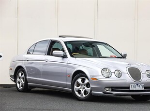 2002 jaguar s-type 4.0 se x200 automatic sedan