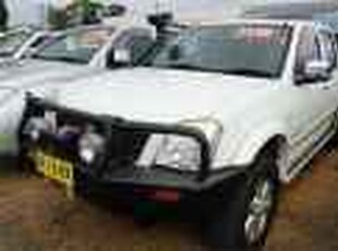 2004 Holden Rodeo RA LT White 4 Speed Automatic Utility