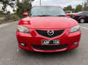 2006 Mazda 3 BK10F1 Maxx Sport Red 4 Speed Sports Automatic Sedan