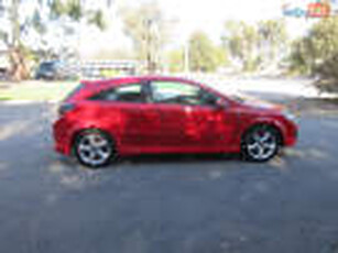 2007 Holden Astra AH MY08 SRi Red 4 Speed Automatic Coupe