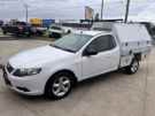 2008 Ford Falcon FG Super Cab White 5 Speed Sports Automatic Cab Chassis