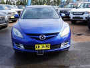2008 Mazda 6 GH1051 Luxury Blue 5 Speed Sports Automatic Sedan