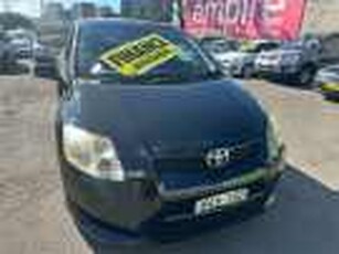 2008 Toyota Corolla ZRE152R Ascent Black 4 Speed Automatic Hatchback