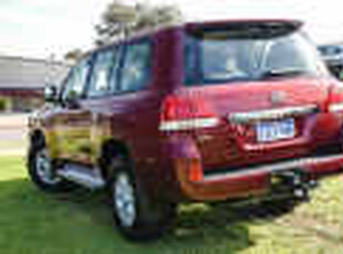 2008 Toyota Landcruiser UZJ200R GXL Red 5 Speed Sports Automatic Wagon