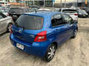 2008 Toyota Yaris NCP91R YRS Blue 4 Speed Automatic Hatchback