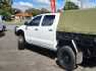 2009 TOYOTA HILUX SR (4x4) 4 SP AUTOMATIC DUAL CAB P/UP