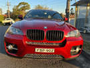 2010 BMW X6 E71 MY11 xDrive40d Red 8 Speed Automatic Coupe