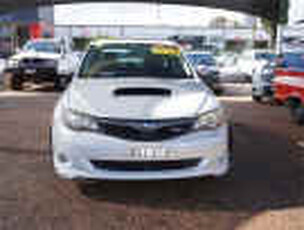 2010 Subaru Impreza G3 MY10 WRX Club Spec 10 AWD White 5 Speed Manual Sedan