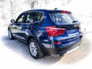 2011 BMW X3 F25 xDrive20d Blue 8 Speed Automatic Wagon