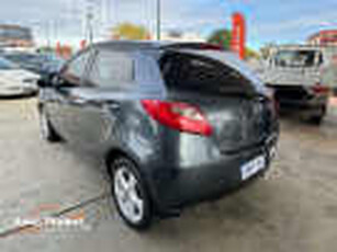 2011 Mazda 2 DE MY10 Neo Grey 5 Speed Manual Hatchback