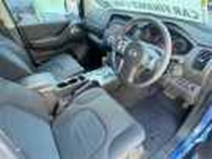 2011 Nissan Navara D40 Series 4 ST-X (4x4) Blue 5 Speed Automatic Dual Cab Pick-up