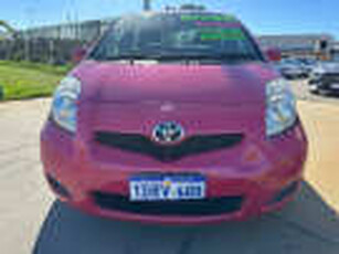 2011 Toyota Yaris NCP130R YR Hatchback 5dr Auto 4sp, 1.3i [Nov] Pink Automatic Hatchback