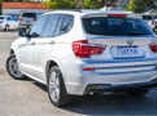 2012 BMW X3 F25 xDrive20d Silver 8 Speed Automatic Wagon