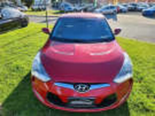 2012 Hyundai Veloster FS MY13 Red 6 Speed Auto Dual Clutch Coupe
