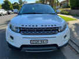 2012 Land Rover Range Rover Evoque LV SD4 Pure White 6 Speed Automatic Wagon