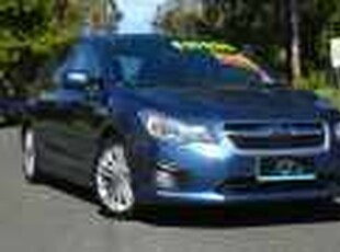 2012 Subaru Impreza G4 MY12 2.0i-S Lineartronic AWD Blue 6 Speed Constant Variable Hatchback