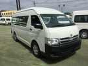 2012 Toyota HiAce KDH223R MY12 Upgrade Commuter White 4 Speed Automatic Bus