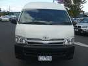 2012 Toyota HiAce TRH223R MY12 Upgrade Commuter White 4 Speed Automatic Bus