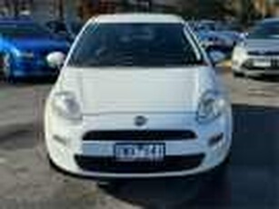 2013 Fiat Punto MY13 Pop Dualogic White 5 Speed Sports Automatic Single Clutch Hatchback