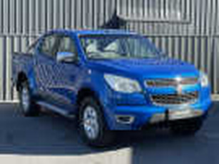 2013 Holden Colorado RG MY13 LTZ Crew Cab Blue 6 Speed Sports Automatic Utility