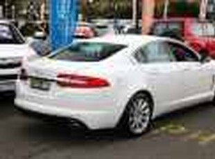 2013 Jaguar XF X250 MY13 Luxury White 8 Speed Sports Automatic Sedan