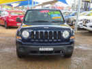 2013 Jeep Patriot MK MY2013 Sport CVT Auto Stick 4x2 Blue 6 Speed Constant Variable Wagon