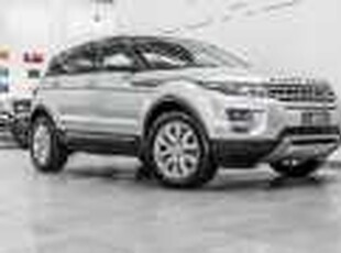 2013 Land Rover Range Rover Evoque LV MY14 Pure Indus Silver 6 Speed Manual Wagon