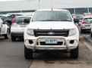 2014 Ford Ranger PX XL White 6 Speed Sports Automatic Double Cab